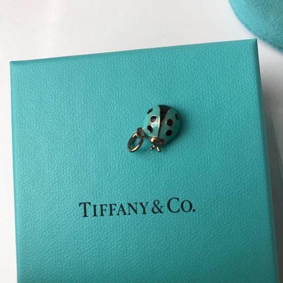 tiffany blue ladybug charm
